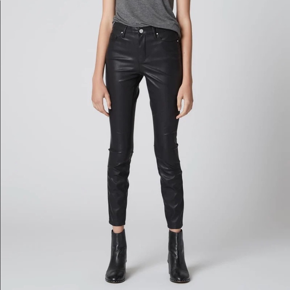 Blank Nyc Black Vegan Leather Pants Gem